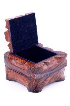 Ancient Style Wooden Box Stock Images