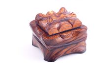 Ancient Style Wooden Box Royalty Free Stock Image