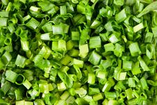 Chopped Spring Onions Background Royalty Free Stock Images Chopped Spring Onions Background Royalty Free Stock Images