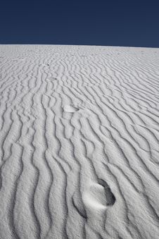 White Sands Royalty Free Stock Photo