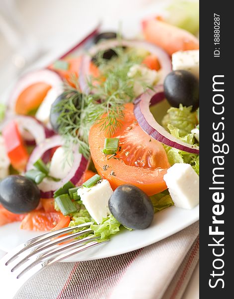 Healthy Greek Salad