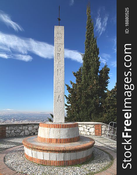 Obelisk at Granada