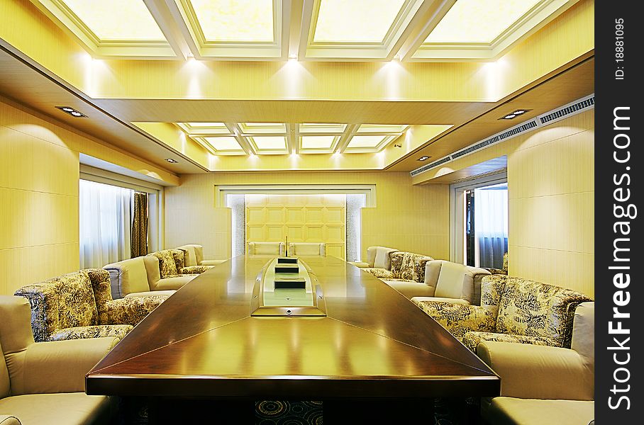 The meeting room is spacious and bright office a good place to people. The meeting room is spacious and bright office a good place to people