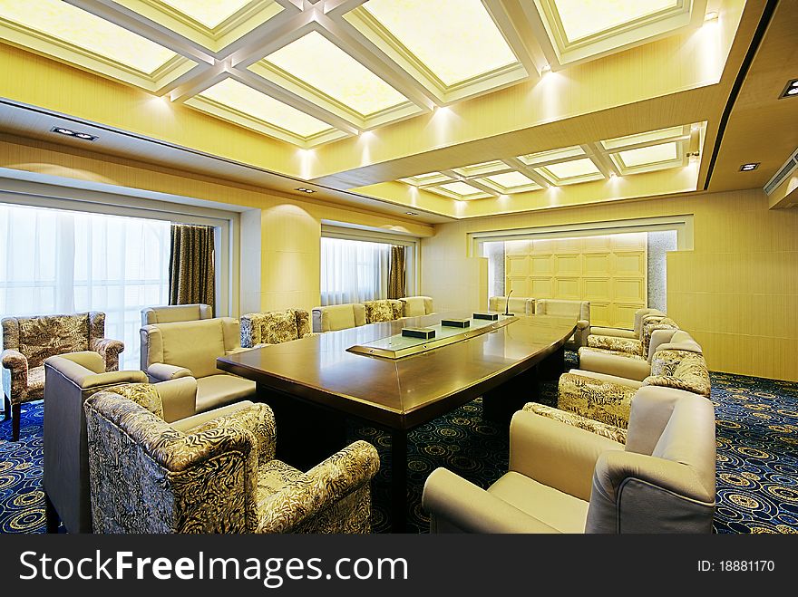 Spacious And Bright Meeting Rooms