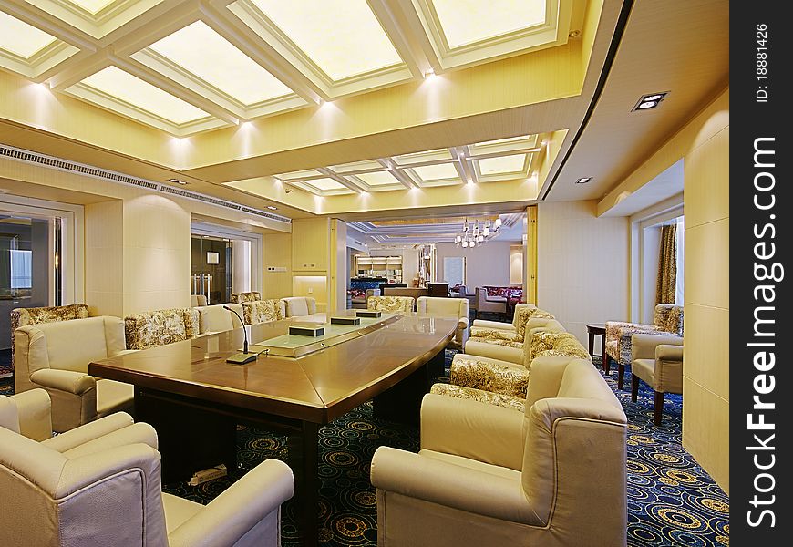 Spacious And Bright Meeting Rooms