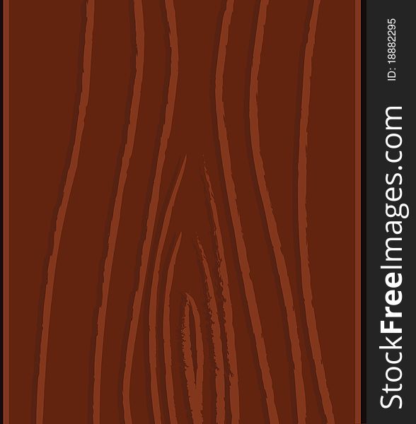 Wooden texture - sample for projects. Vector illustration