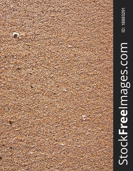 Beautiful texture of beach sand, can be used for background. Beautiful texture of beach sand, can be used for background