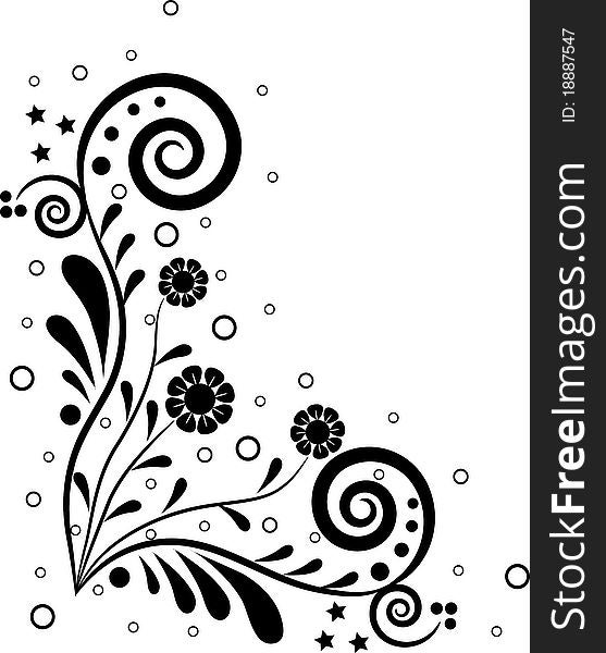 Floral Elements For Design,