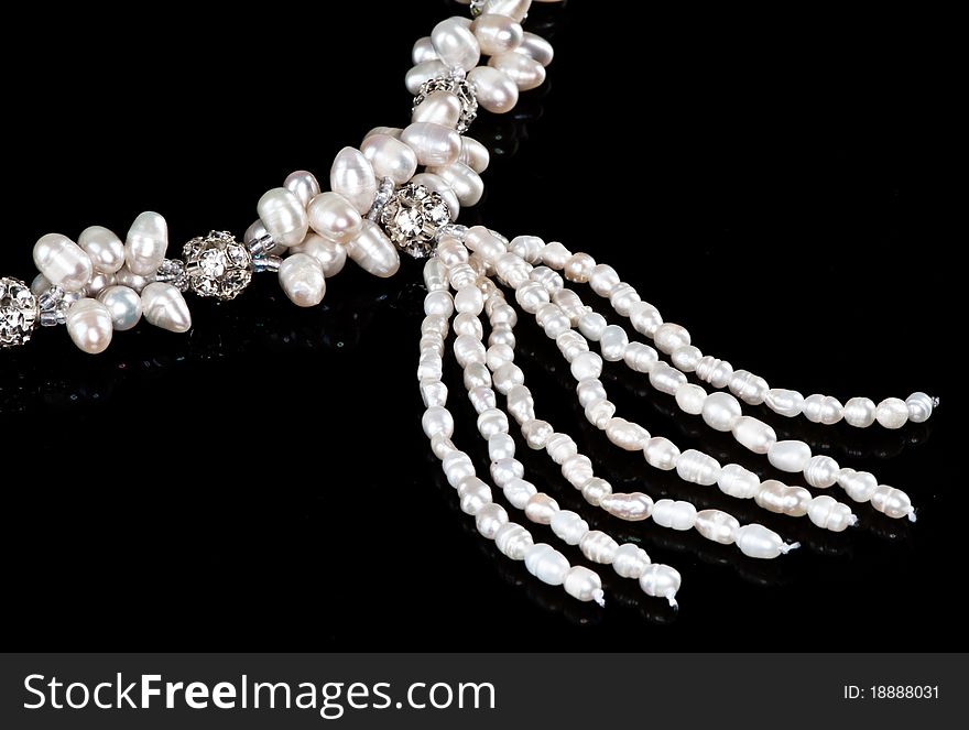 A Part Of A Pearl Necklace