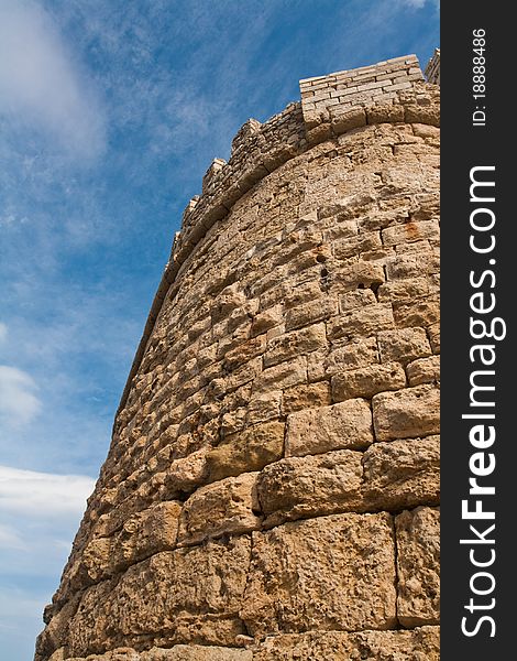 Venetian fortress (Koules) Heraklion Crete, Greece. Venetian fortress (Koules) Heraklion Crete, Greece