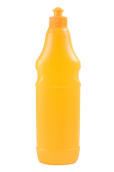 Plastic Bottle Isolated On A White Stock Photo