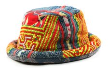 Thai Colored Hat Royalty Free Stock Photo Thai Colored Hat Royalty Free Stock Photo