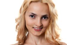 Portrait Of A Beautiful Blonde Stock Images Portrait Of A Beautiful Blonde Stock Images