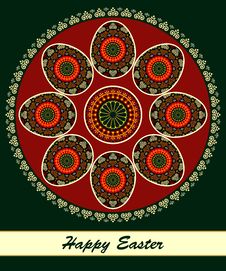 Easter  Greeting Card Royalty Free Stock Images