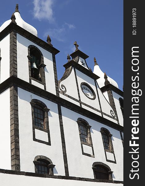 Church of S. Sebastiao - St. Sebastian - Calheta de Nesquim, Pico, Zaores. Church of S. Sebastiao - St. Sebastian - Calheta de Nesquim, Pico, Zaores
