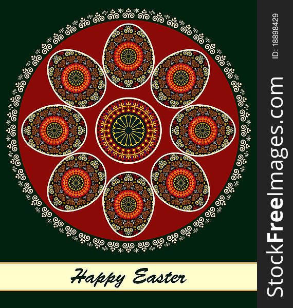 Easter  greeting card