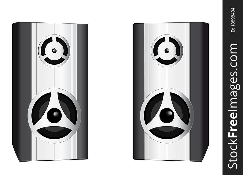 Two speakers for your computer