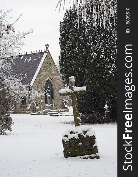 The community cemetery in Newport, Shropshire, England. The community cemetery in Newport, Shropshire, England.