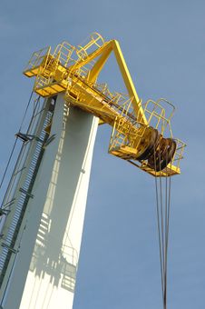 Large And Modern Crane Royalty Free Stock Images