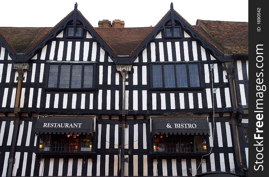 The Stratford shakespeares birthplace - England
