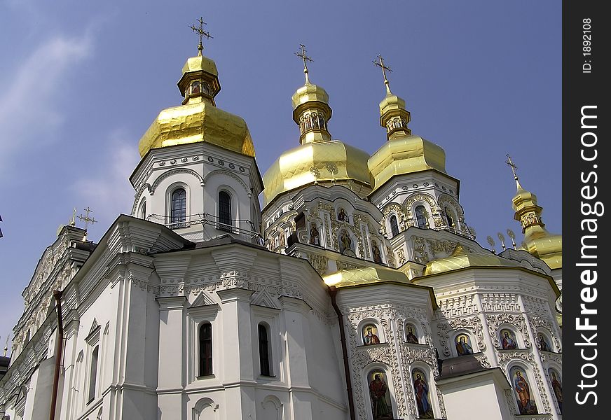 Kiev Pechersk Lavra cupola