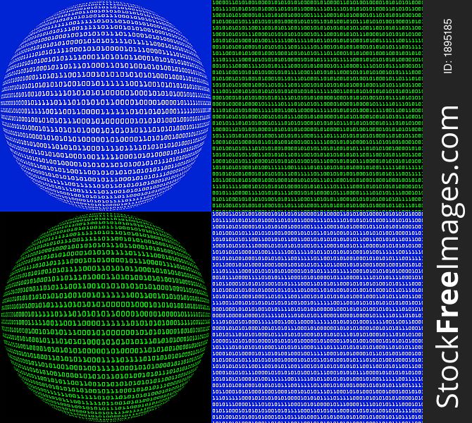 The raster image consisting of four parts. Two parts contain 2 spheres from figures (0 and 1), two more parts contain flat fields also consisting of figures. Each image in two color variations. The raster image consisting of four parts. Two parts contain 2 spheres from figures (0 and 1), two more parts contain flat fields also consisting of figures. Each image in two color variations.