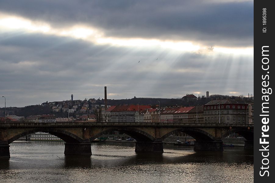 Light Rays Over Prague
