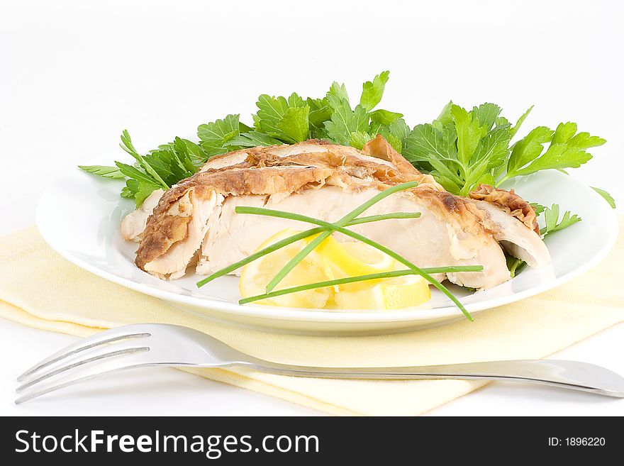 Serve Cold Lemon Chicken