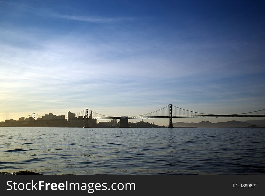 View of San Francisco Bay looking towards San Francisco. View of San Francisco Bay looking towards San Francisco.