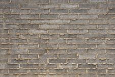 Gray Brick Wall Royalty Free Stock Photography Gray Brick Wall Royalty Free Stock Photography