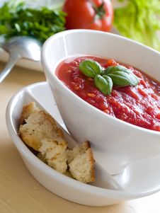 Tomato Soup Stock Image