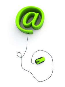 Email Sign Royalty Free Stock Photography Email Sign Royalty Free Stock Photography
