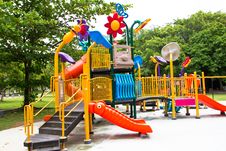 Modern Playground Royalty Free Stock Photo Modern Playground Royalty Free Stock Photo