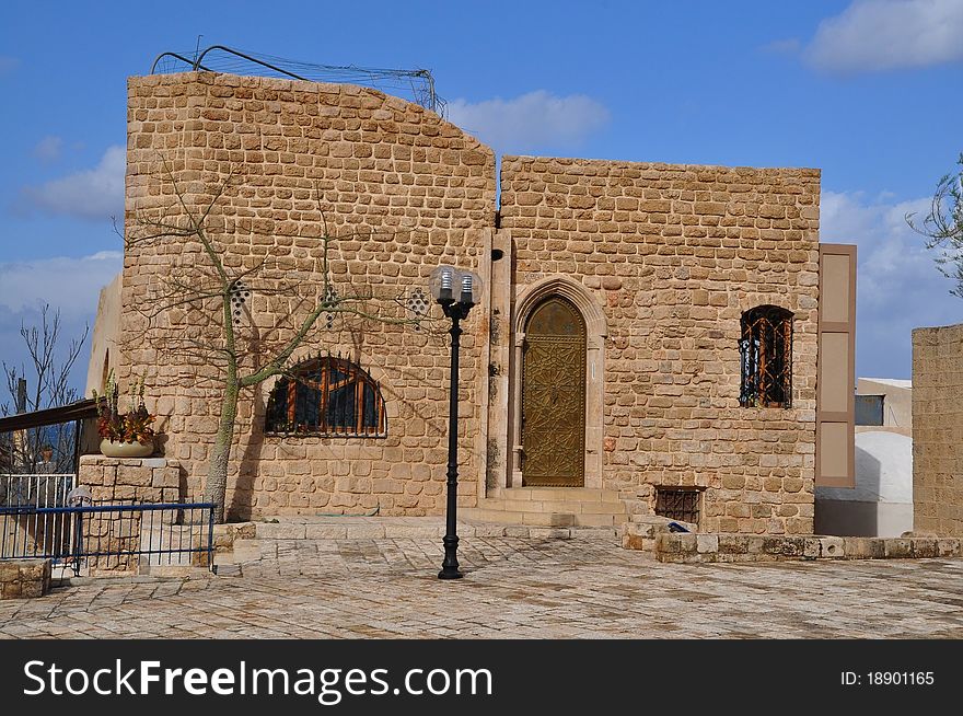 The centre of old city of Jaffa, Israel