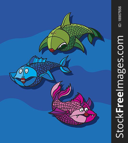 Fish Cartoon