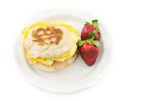 English Muffin With Egg Ham And Cheese Stock Photos English Muffin With Egg Ham And Cheese Stock Photos