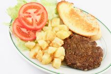 Hamburger Steak And Potatoes Stock Image Hamburger Steak And Potatoes Stock Image