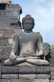 Borobudur Temple In Indonesia Royalty Free Stock Photography Borobudur Temple In Indonesia Royalty Free Stock Photography