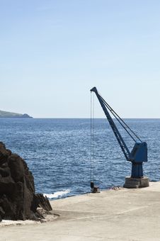 Port Crane Royalty Free Stock Images Port Crane Royalty Free Stock Images
