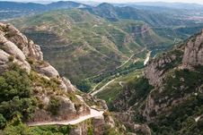 Montserrat, Mountain, Spain Stock Image