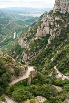 Montserrat, Mountain, Spain Stock Photography
