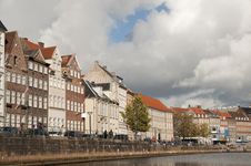 Storm Clouds Over Copenhagen Stock Photo Storm Clouds Over Copenhagen Stock Photo