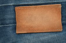 Jeans Label Royalty Free Stock Image Jeans Label Royalty Free Stock Image
