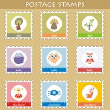 Postage Stamps Stock Photos