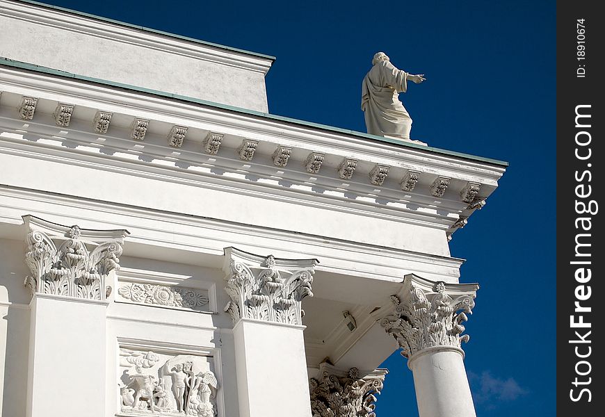 Detail of the Helsinki Cathedral