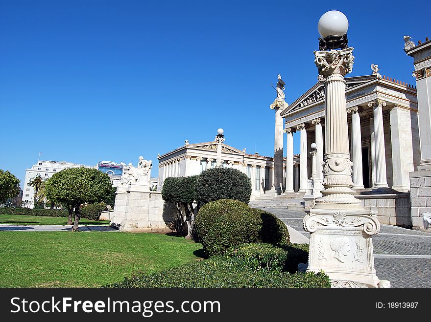 This is one of the central squares in Athens. This is one of the central squares in Athens