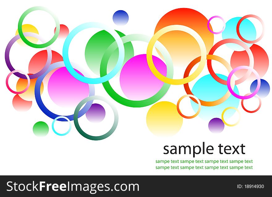 Abstract  colorful background