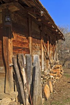Old Wooden Barn Stock Images