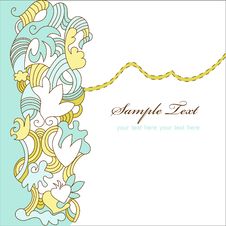 Greeting Card Royalty Free Stock Photography Greeting Card Royalty Free Stock Photography
