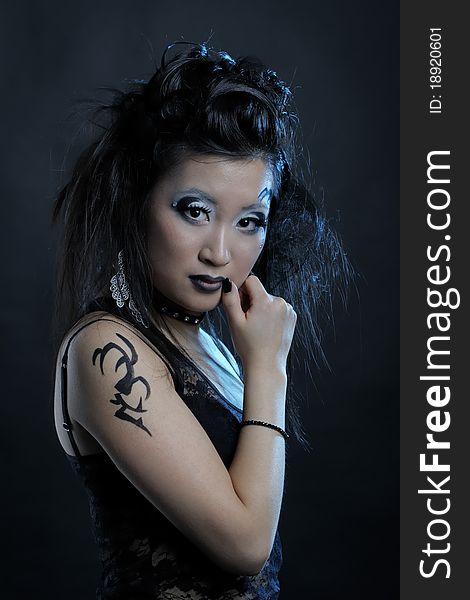 Gothic Asian Girl